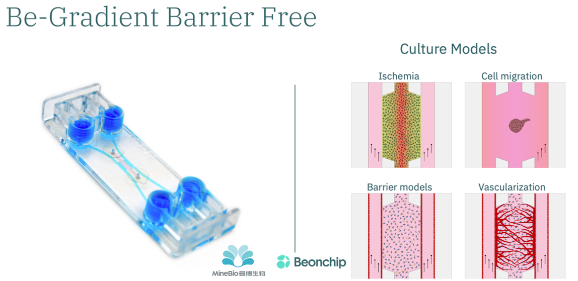 Be-Gradient Barrier Free微流控芯片