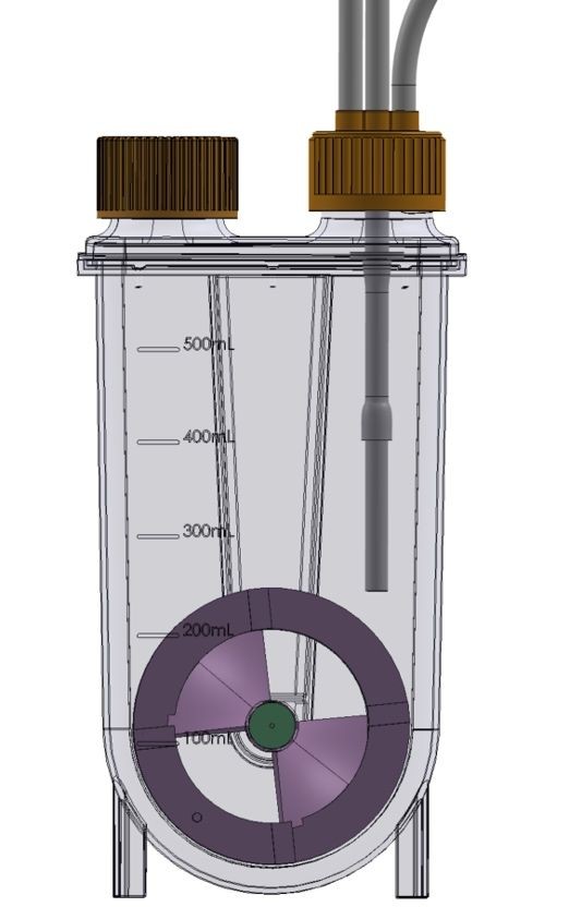 PBS-0.5-Mini可灌流垂直轮生物反应器