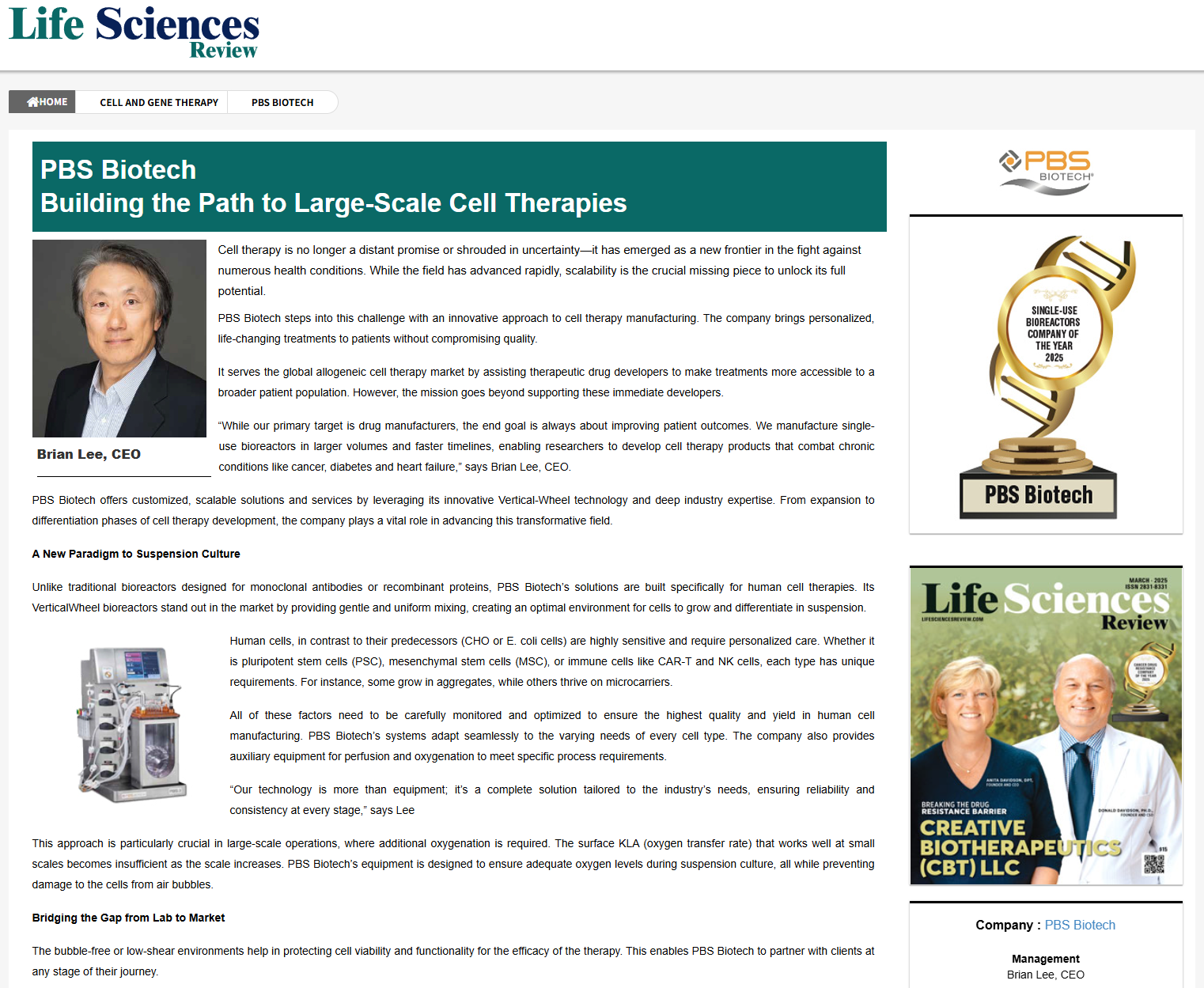 Lifesciencesreview-PBS-Biotech