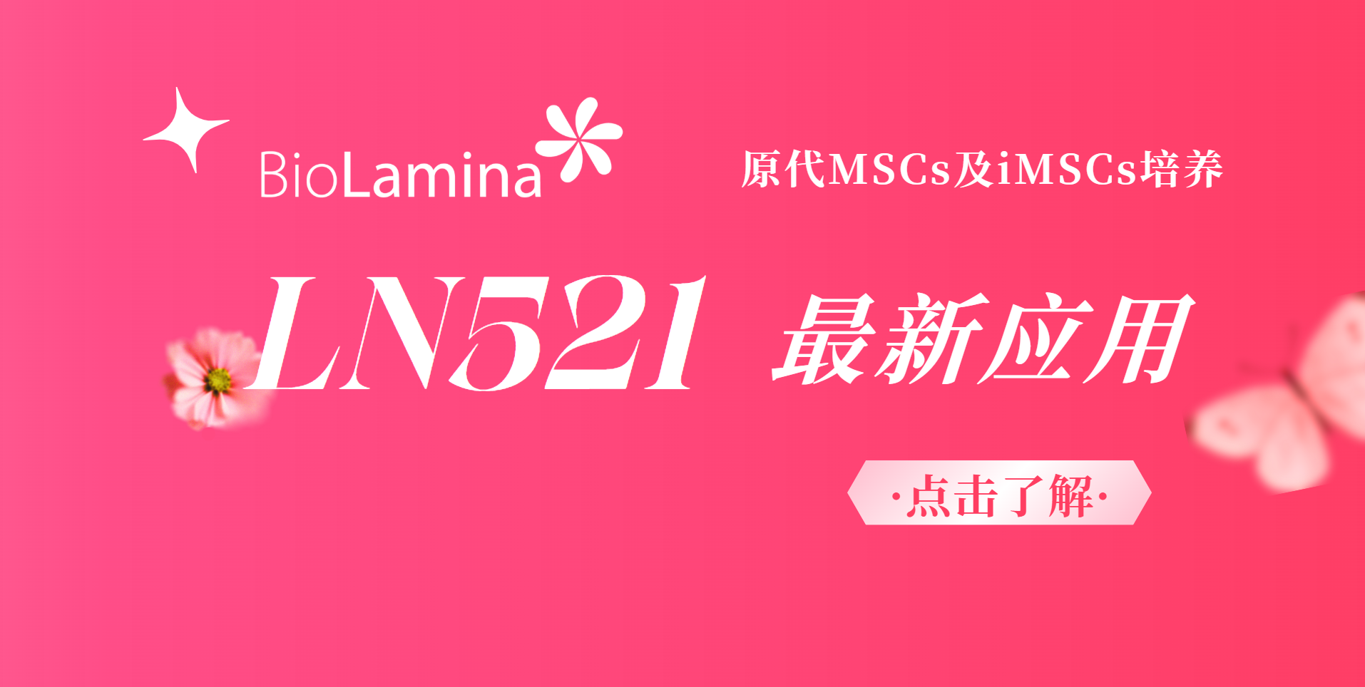 新应用 | Biolaminin 521支持MSCs培养