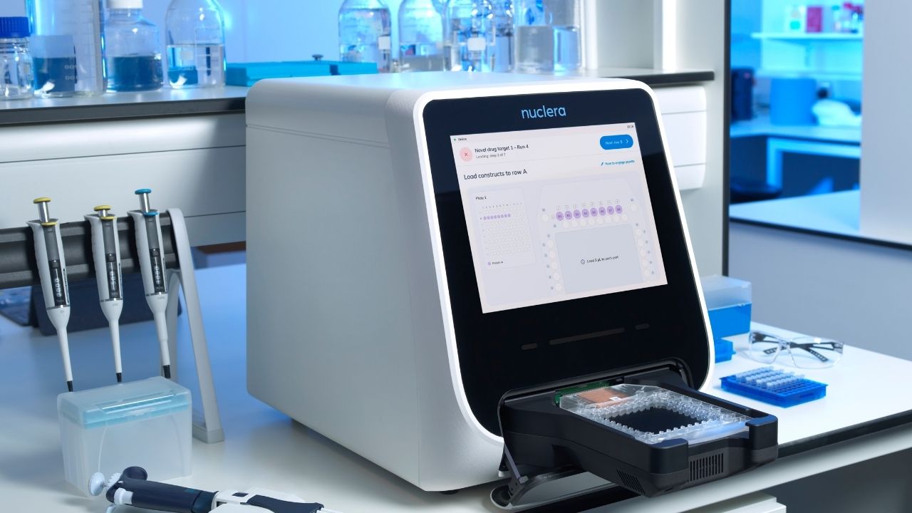 Nuclera蛋白打印机设备图