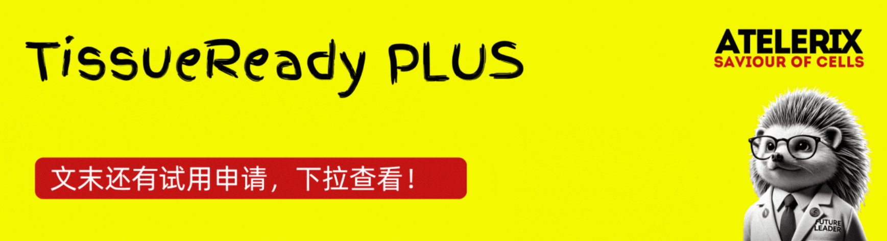 TissueReady PLUS常温水凝胶试用申请