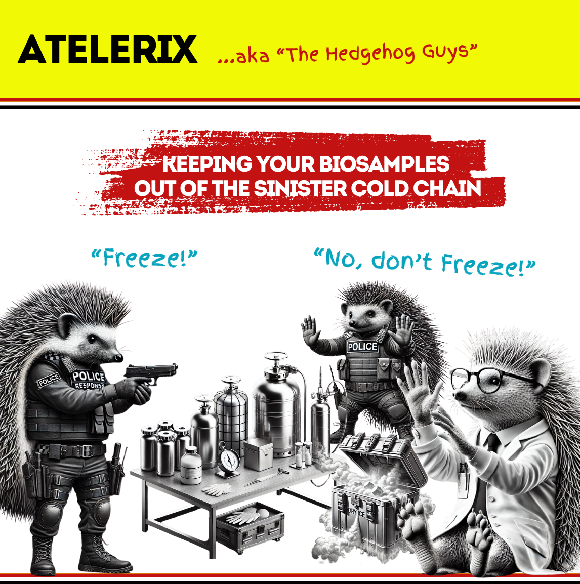 Atelerix-生物样本物流的未来，无需冷冻物流