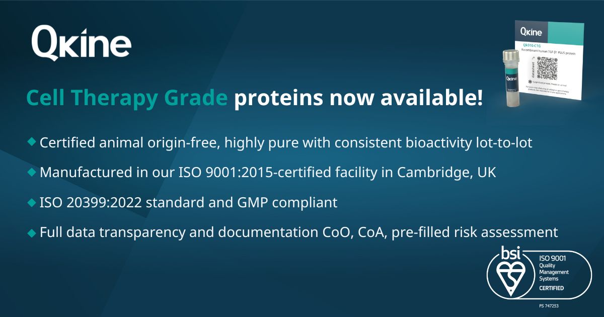 Qkine细胞治疗级产品已上线