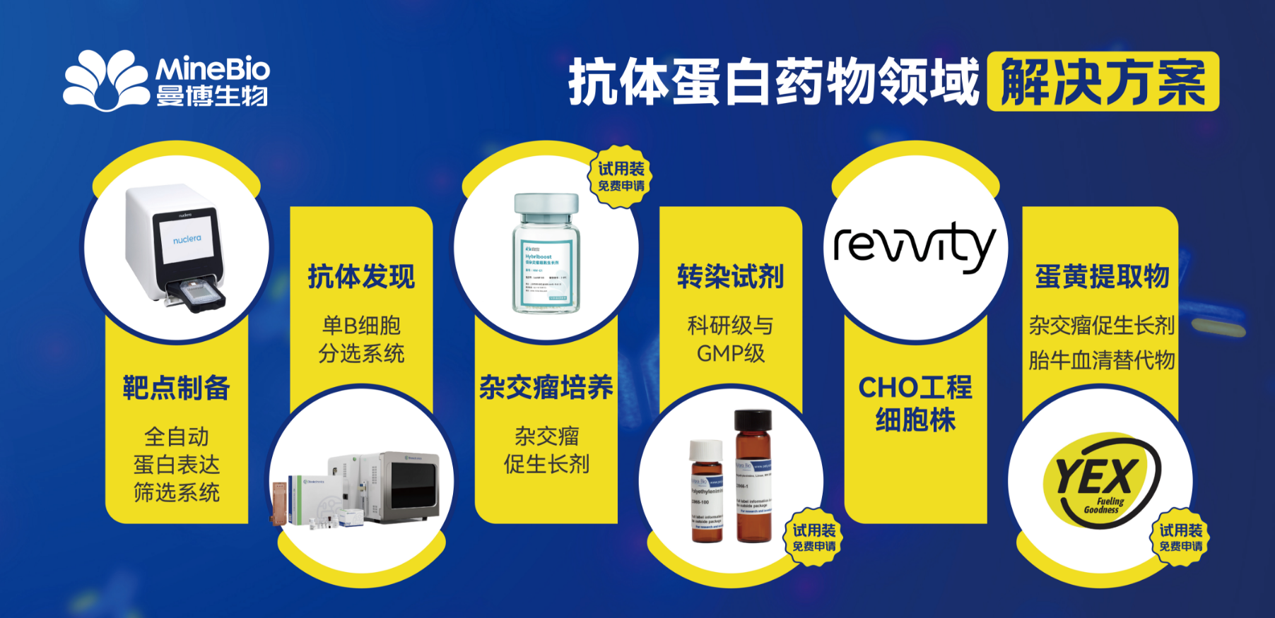 曼博生物为抗体药物研发等领域提供专业的产品与解决方案
