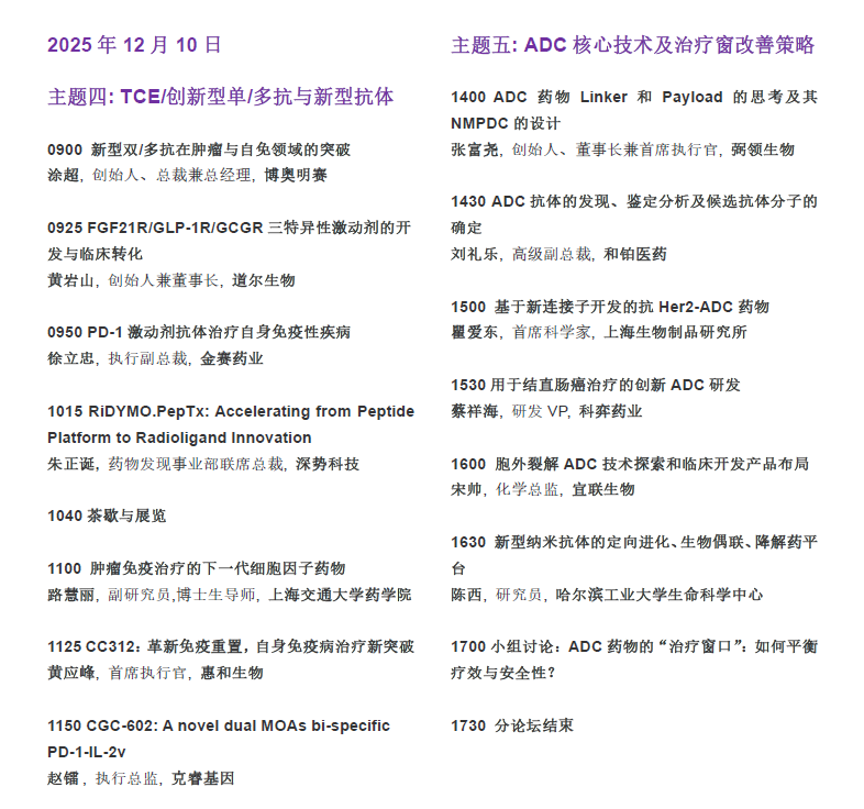 BIFT 2025会议日程3